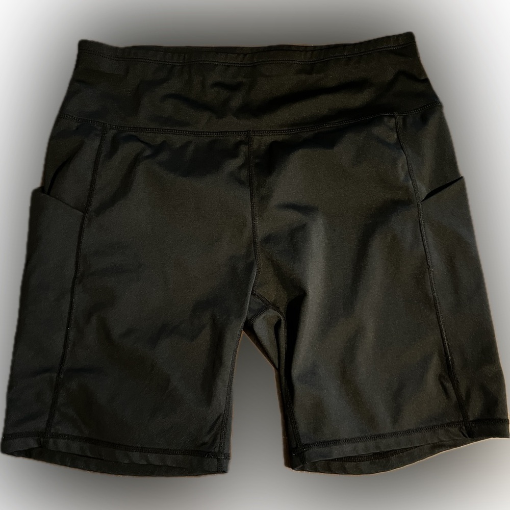 Women's Black Bike Shorts